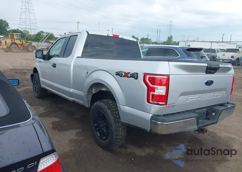 2018 Ford F150 Super Cab из США, поврежденный, VIN 1FTEX1EB2JKD23294